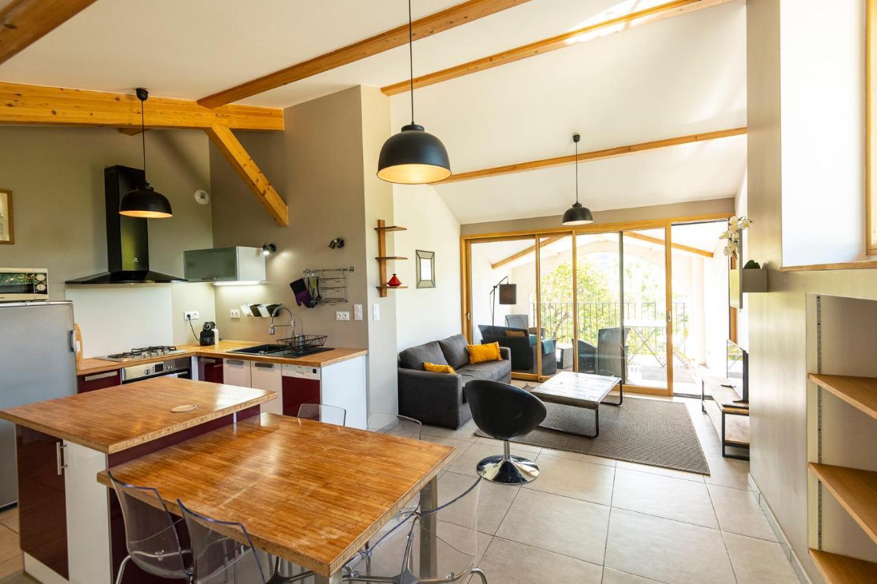 Appartement 4/6 Places Sud Ardeche Rosières 外观 照片